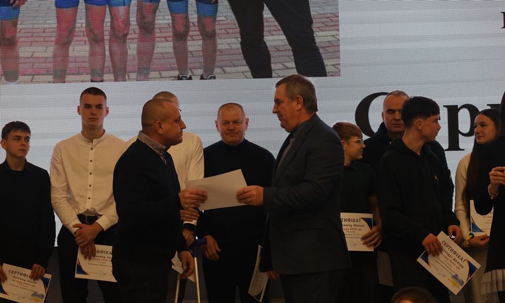 «Спортивний Олімп – 2025»: у Звягелі відзначили кращих спортсменів та тренерів року»