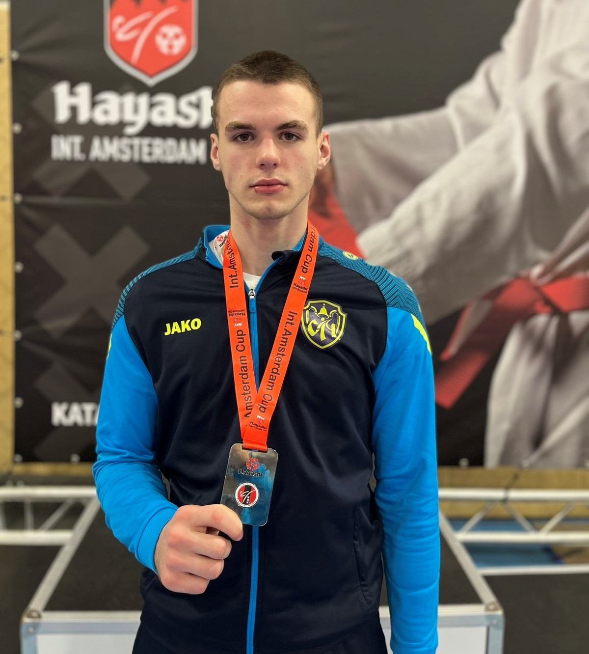 Каратисти ДЮСШ імені В.П. Єрмакова здобули три медалі на міжнародному турнірі “Hayashi Amsterdam Cup 2025”