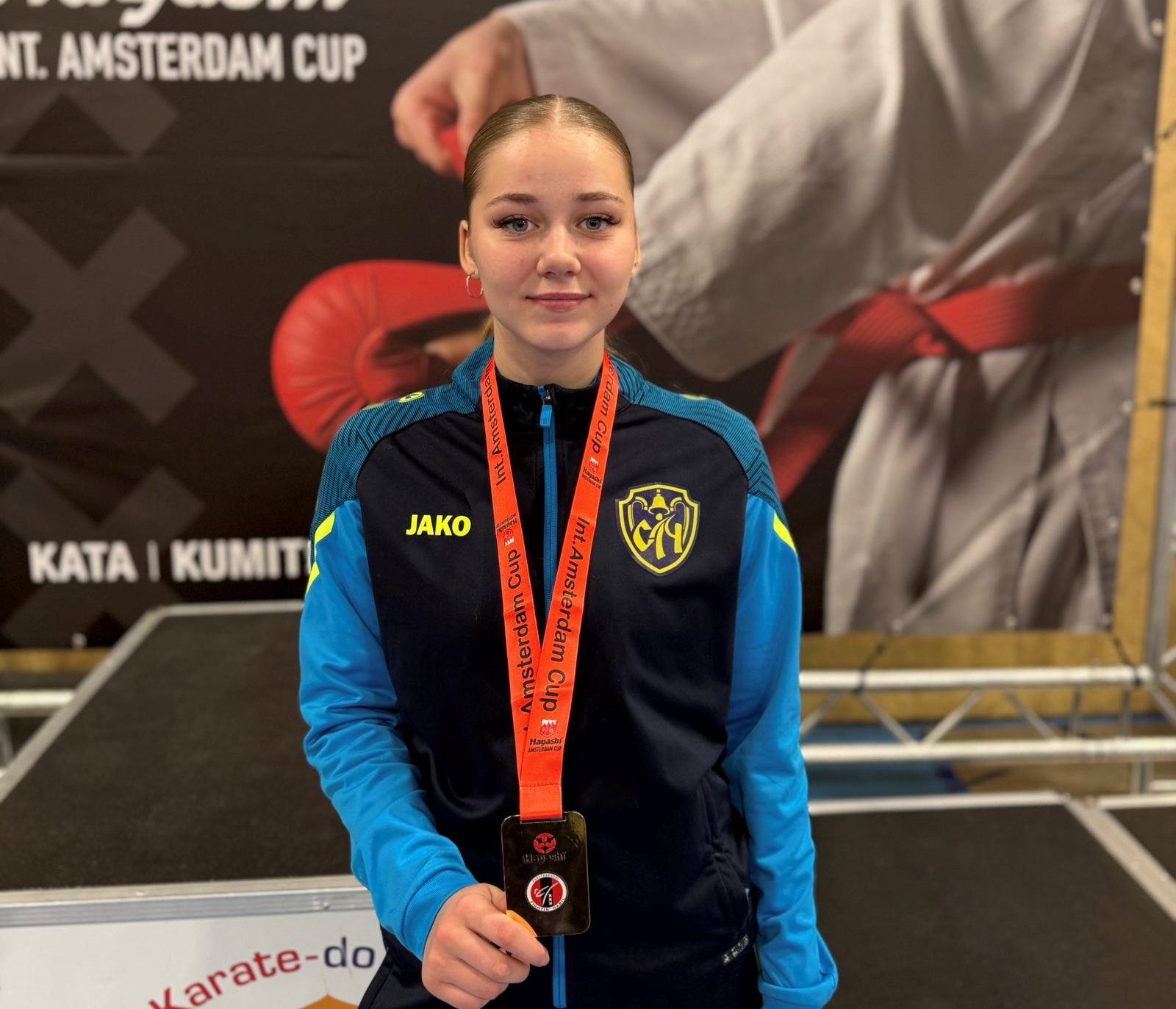 Каратисти ДЮСШ імені В.П. Єрмакова здобули три медалі на міжнародному турнірі “Hayashi Amsterdam Cup 2025”