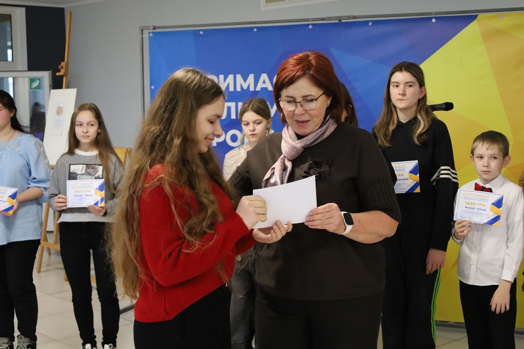 Урочисте відзначення юних митців Звягельської громади