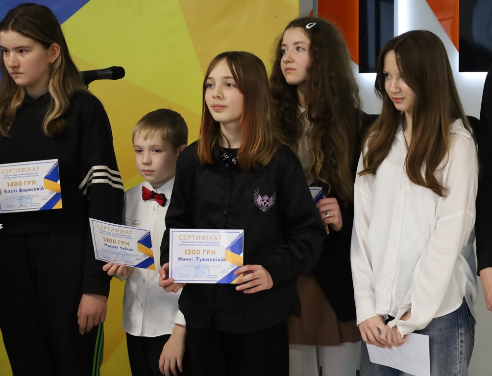 Урочисте відзначення юних митців Звягельської громади