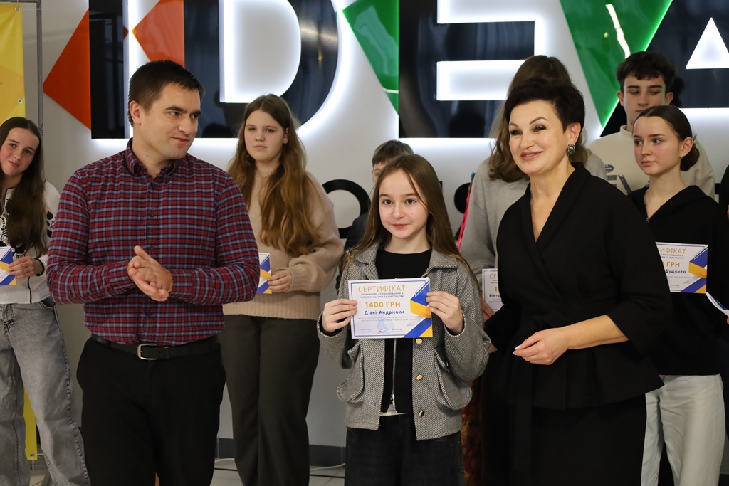 Урочисте відзначення юних митців Звягельської громади