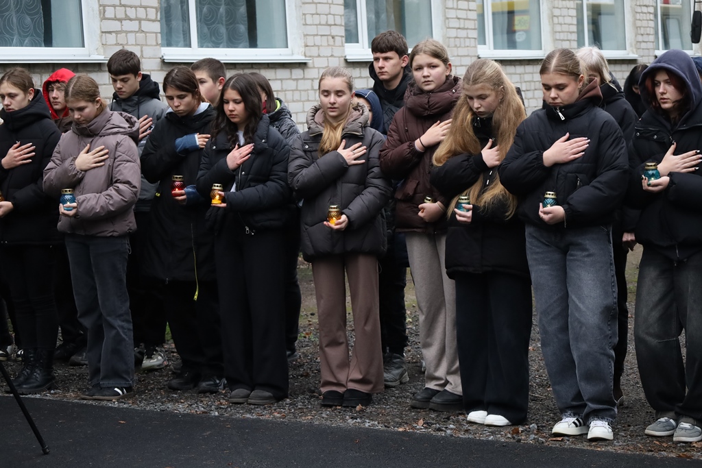 Герої живуть доти, доки про них пам’ятають. Відкриття меморіальної дошки в Пилиповицькому ліцеї