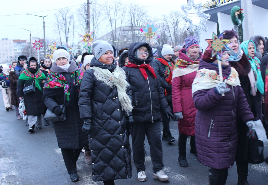 У Звягелі відбулась Різдвяна хода вертепів «Звягель колядує з вірою й добром»