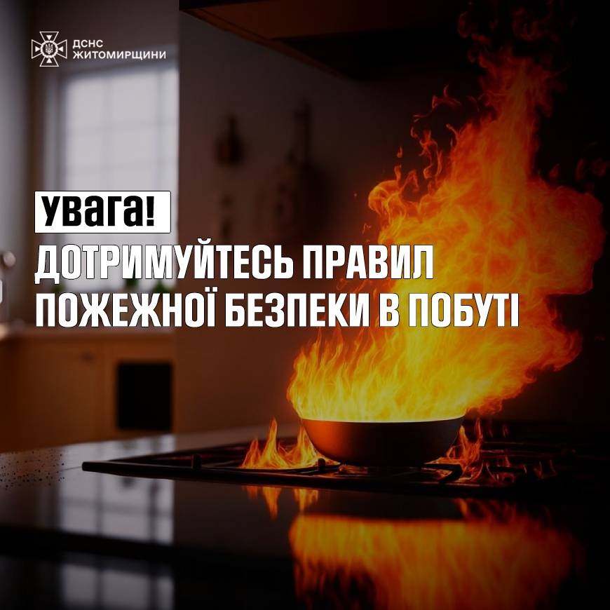Пожежна безпека – це відповідальність кожного!