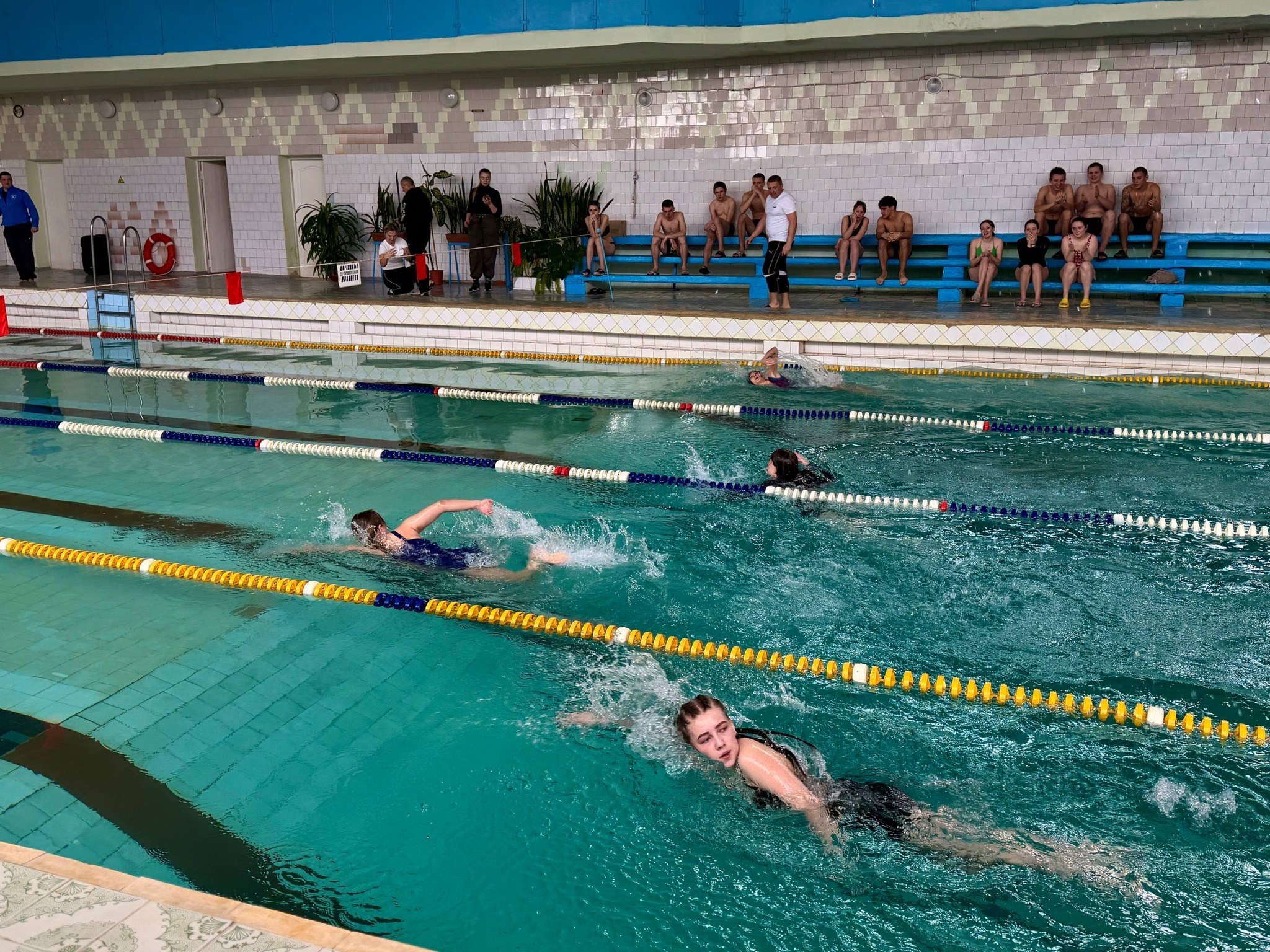 Змагання Студентської ліги з плавання, присвячені 155-річчю від дня народження Лесі Українки