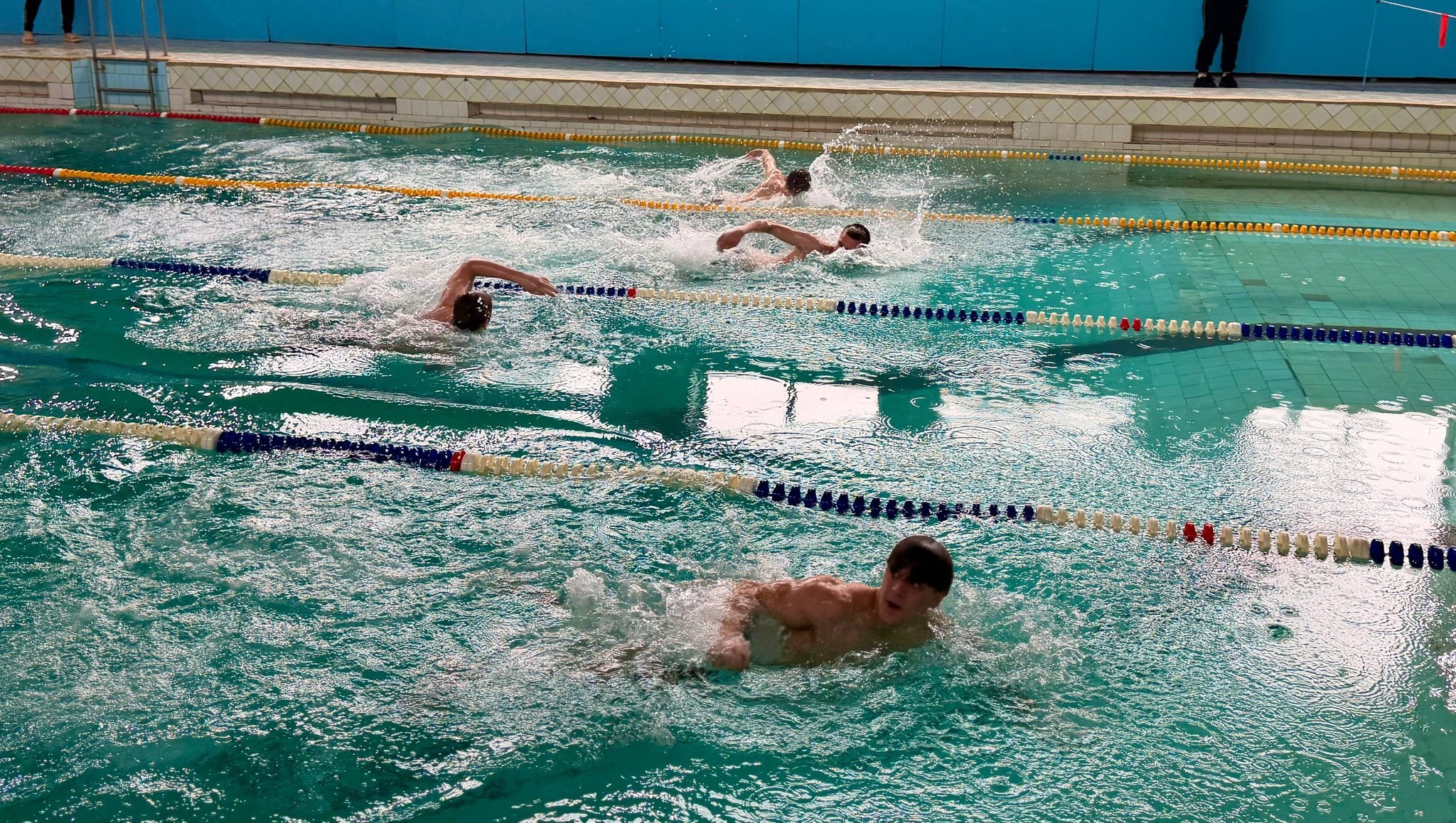 Змагання Студентської ліги з плавання, присвячені 155-річчю від дня народження Лесі Українки