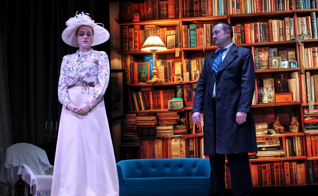 У Звягелі відбулася прем’єра вистави «Блакитна троянда» за твором Лесі Українки