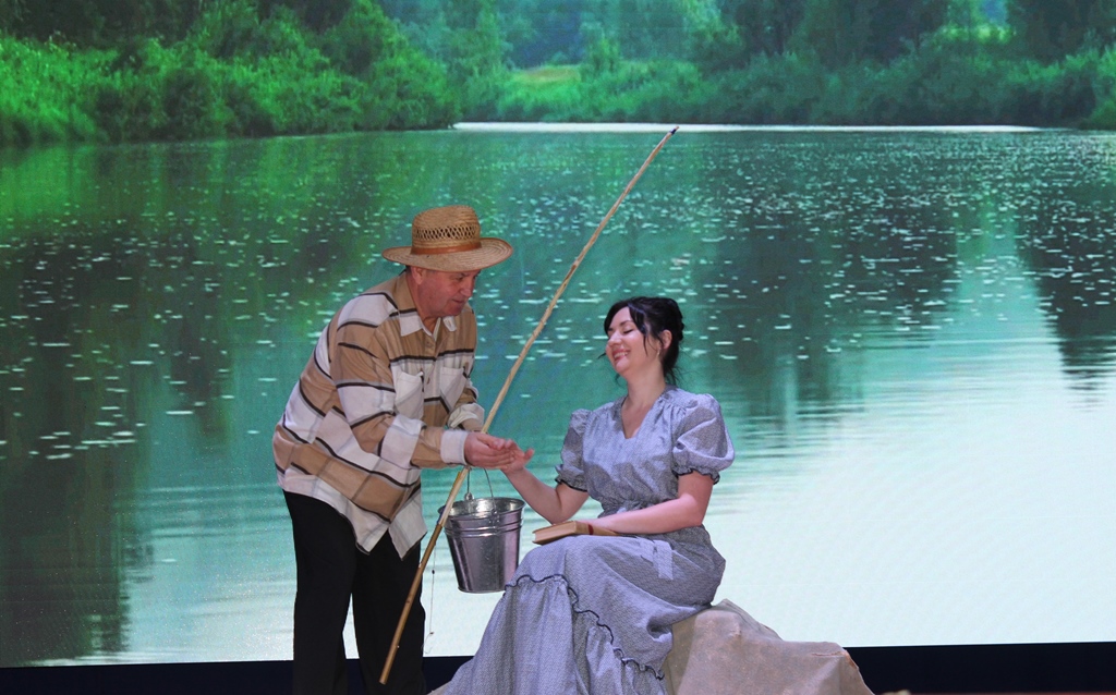 У Звягелі відбулася прем’єра вистави «Блакитна троянда» за твором Лесі Українки