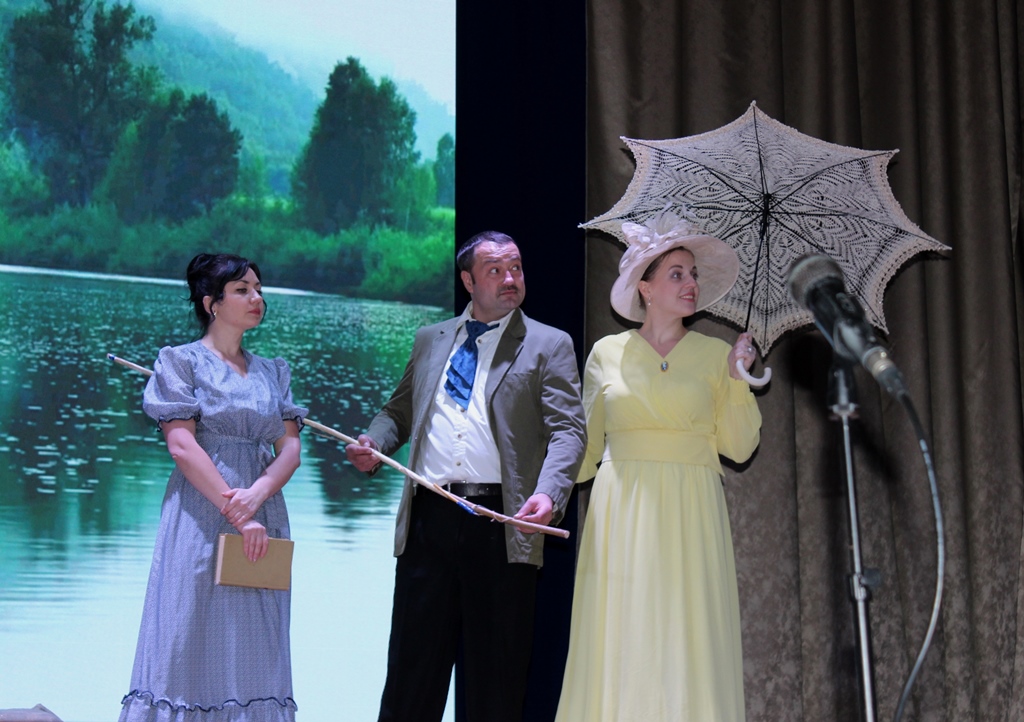 У Звягелі відбулася прем’єра вистави «Блакитна троянда» за твором Лесі Українки