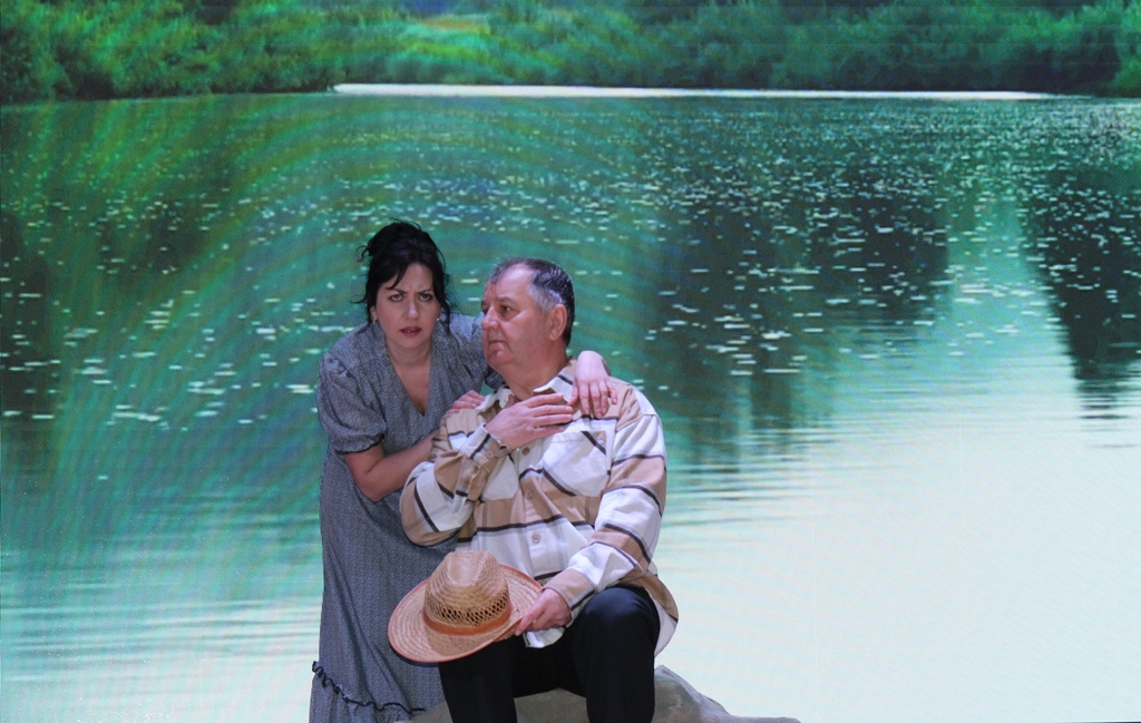 У Звягелі відбулася прем’єра вистави «Блакитна троянда» за твором Лесі Українки