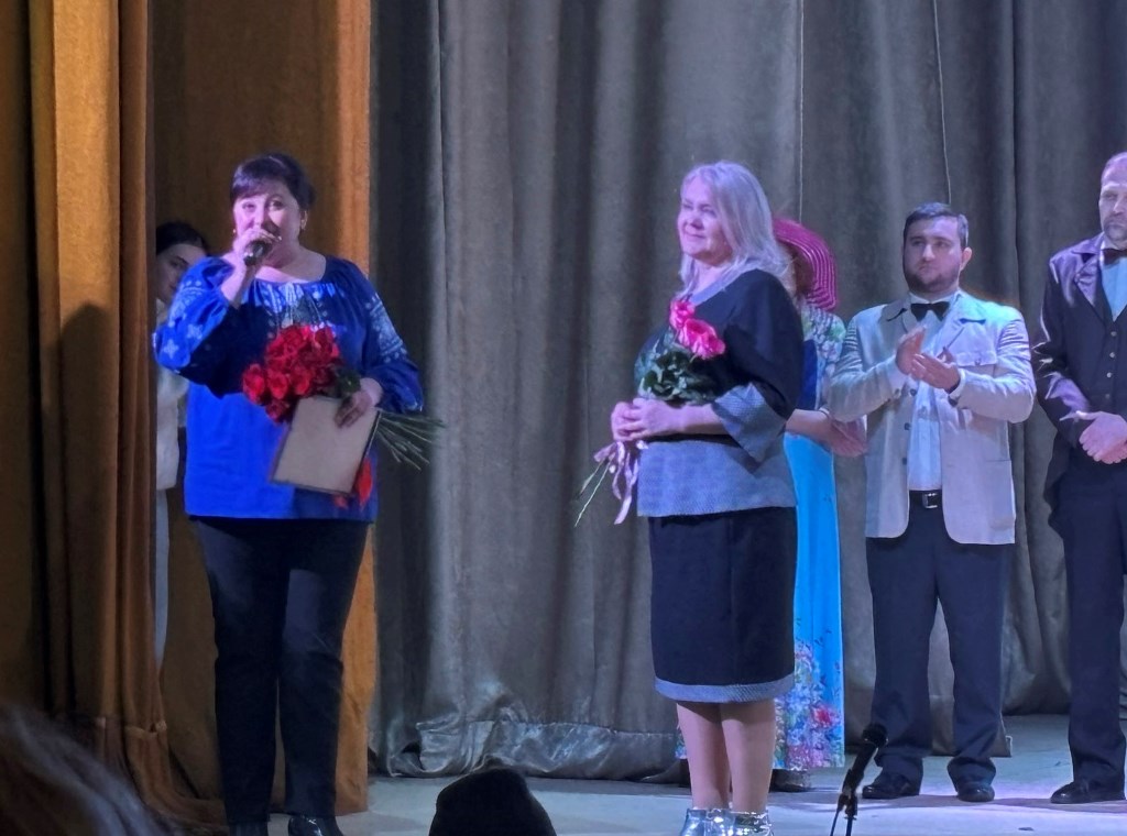 У Звягелі відбулася прем’єра вистави «Блакитна троянда» за твором Лесі Українки