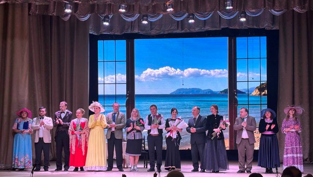 У Звягелі відбулася прем’єра вистави «Блакитна троянда» за твором Лесі Українки