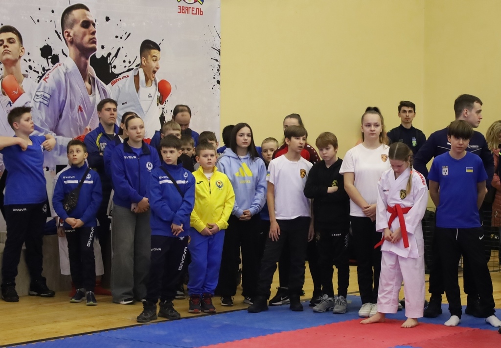 У Звягелі вперше відбулися офіційні всеукраїнські змагання з карате