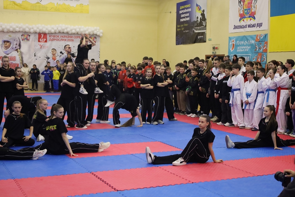 У Звягелі вперше відбулися офіційні всеукраїнські змагання з карате