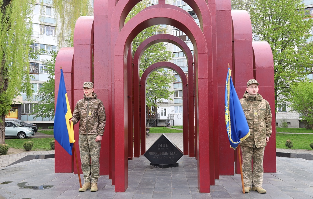 Пам’ятаємо заради майбутнього: у Звягелі відбулися заходи до роковин Чорнобиля