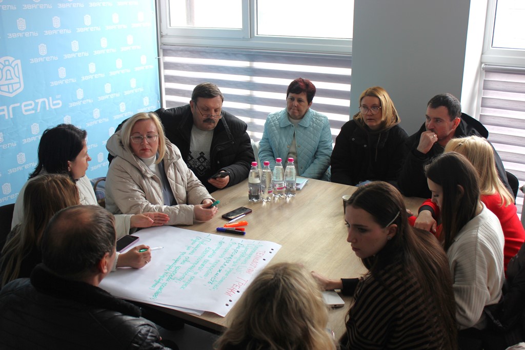 Майбутнє громади у фокусі: відбулася стратегічна сесія в рамках напрацювання Плану заходів з реалізації Стратегії Звягельської МТГ