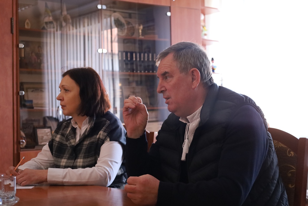 Зустріч з представниками Програми розвитку ПРООН в Україні щодо впровадження грантового проєкту