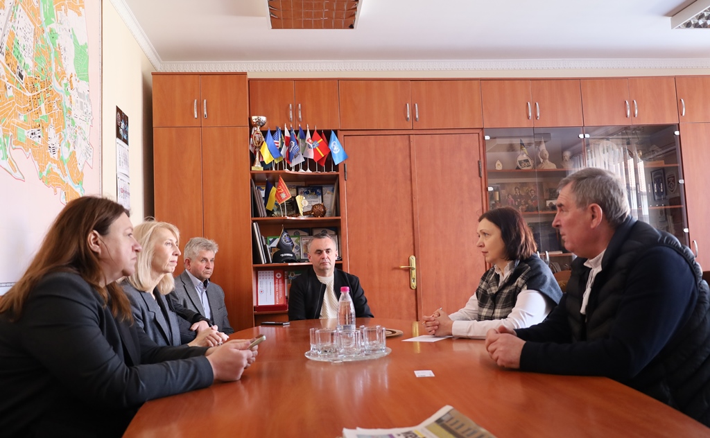 Зустріч з представниками Програми розвитку ПРООН в Україні щодо впровадження грантового проєкту