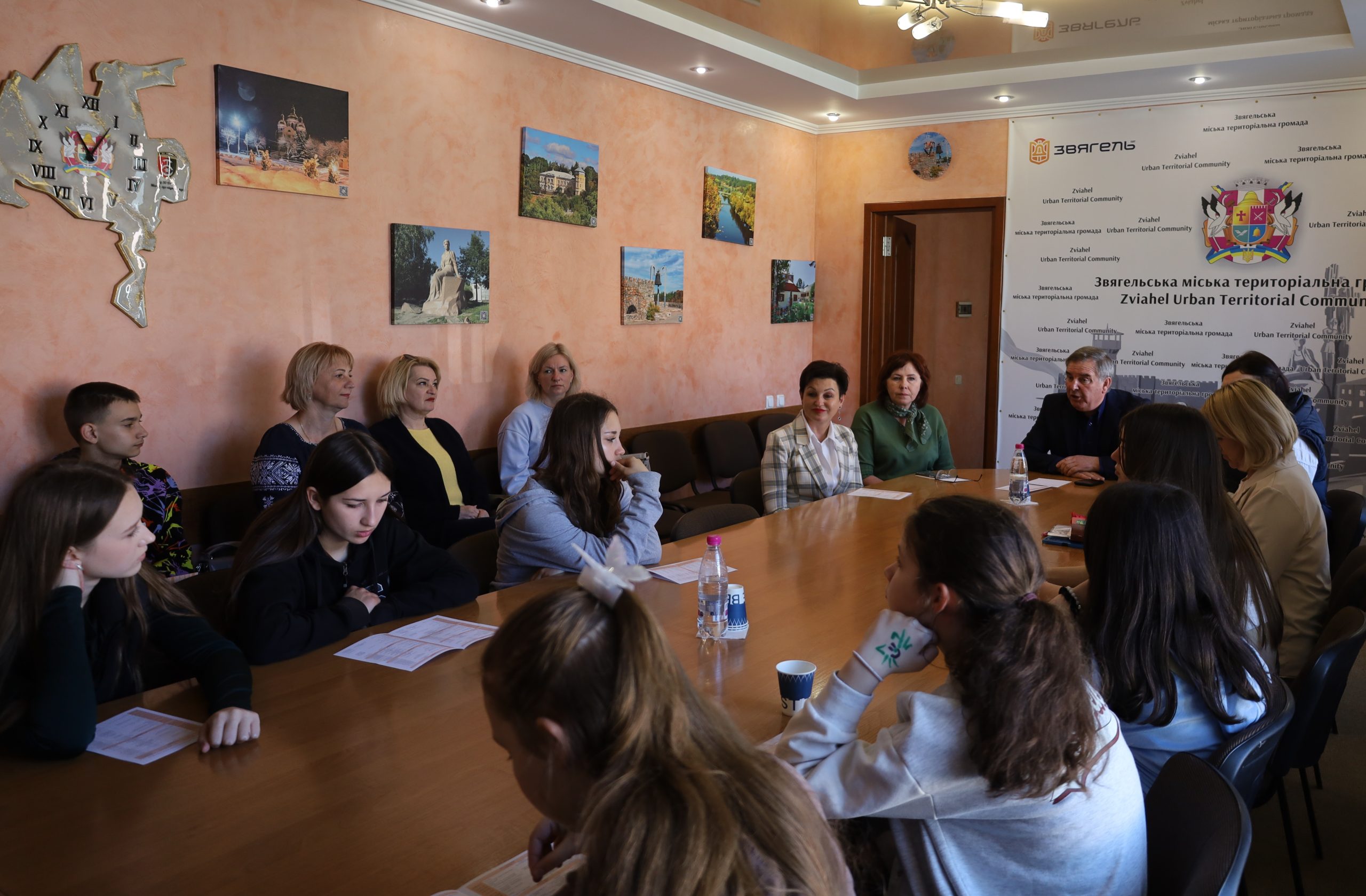 Звягель гостинно приймає дітей із Нововоронцовської громади