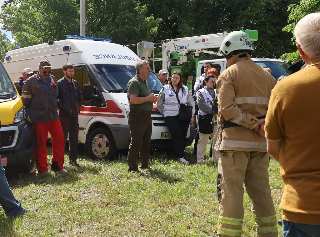 У Звягелі відбулось навчання субланки цивільного захисту щодо реагування на надзвичайні ситуації
