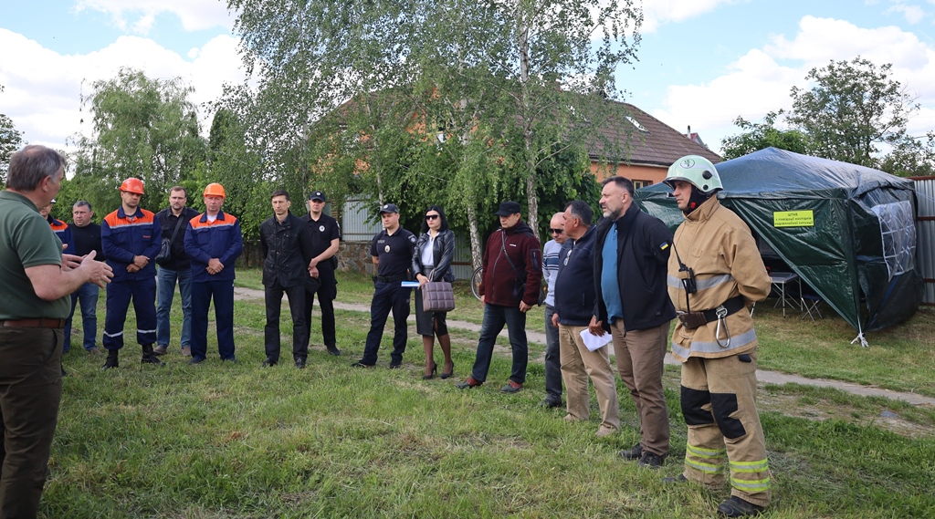 У Звягелі відбулось навчання субланки цивільного захисту щодо реагування на надзвичайні ситуації