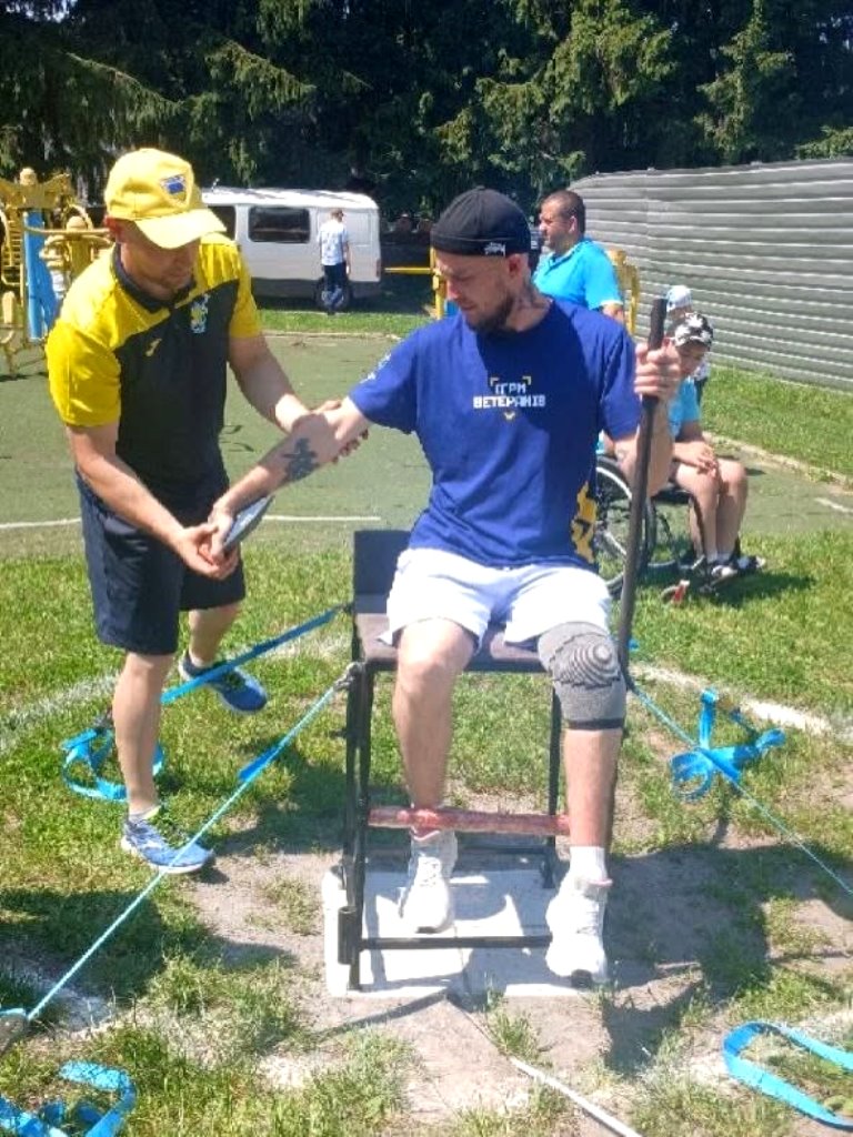 У Звягелі відбувся чемпіонат області з паралегкої атлетики