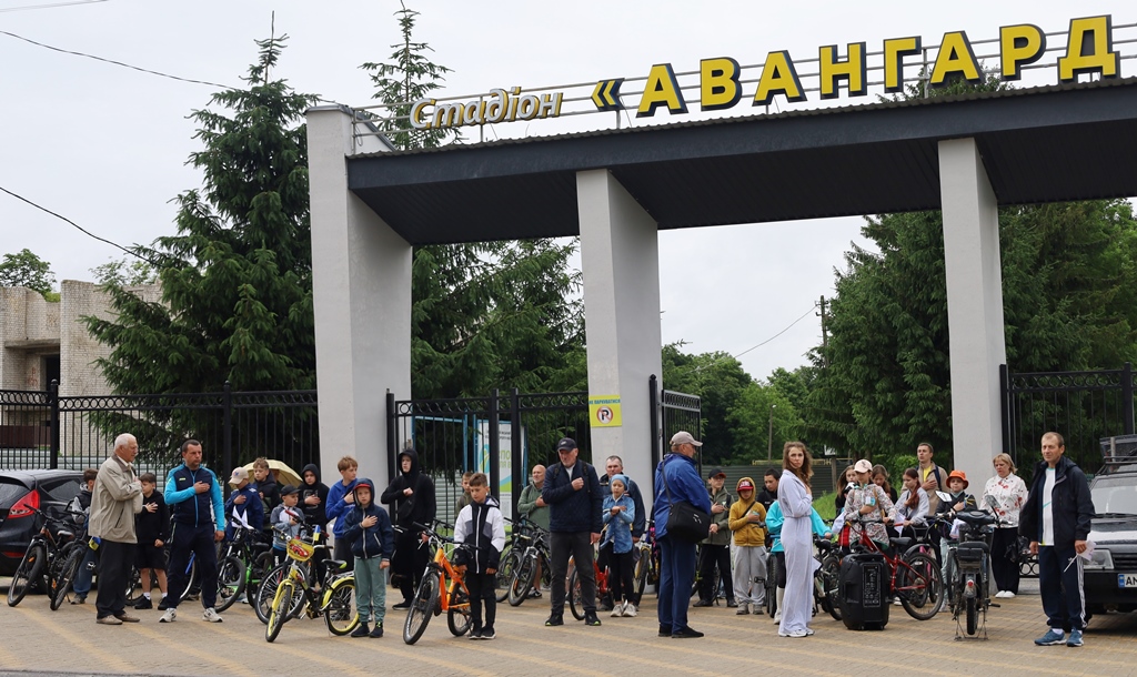 У Звягелі відбувся дитячий велопробіг до Дня міста