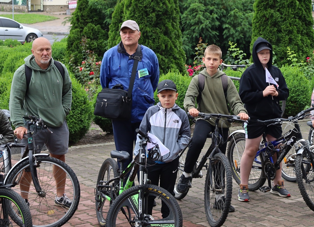 У Звягелі відбувся дитячий велопробіг до Дня міста