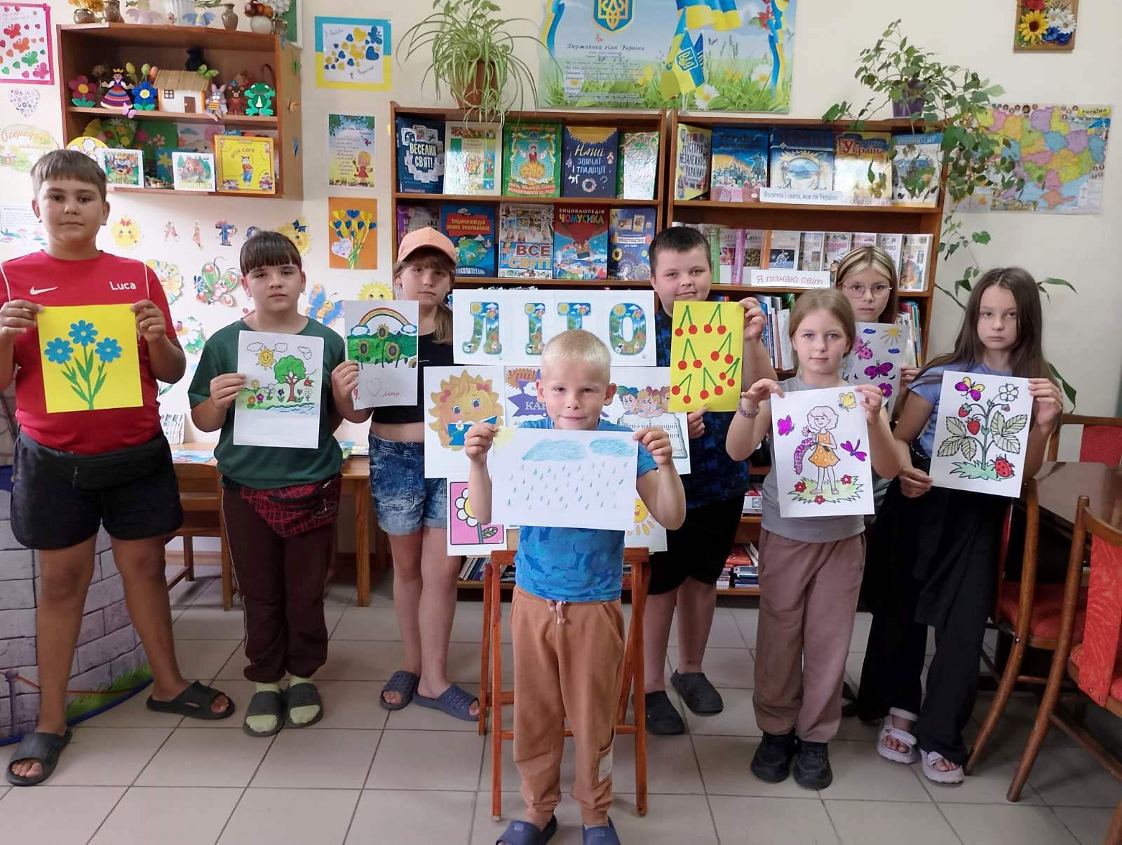 Спекотне літо у бібліотеці – час творчості та дружби!