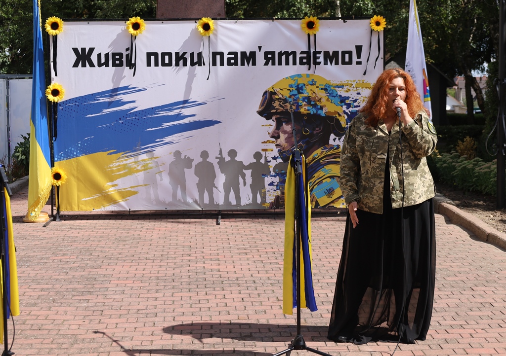 «Янголи Пам’яті»: у Звягелі вшанували загиблих захисників України