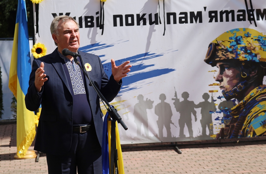 «Янголи Пам’яті»: у Звягелі вшанували загиблих захисників України