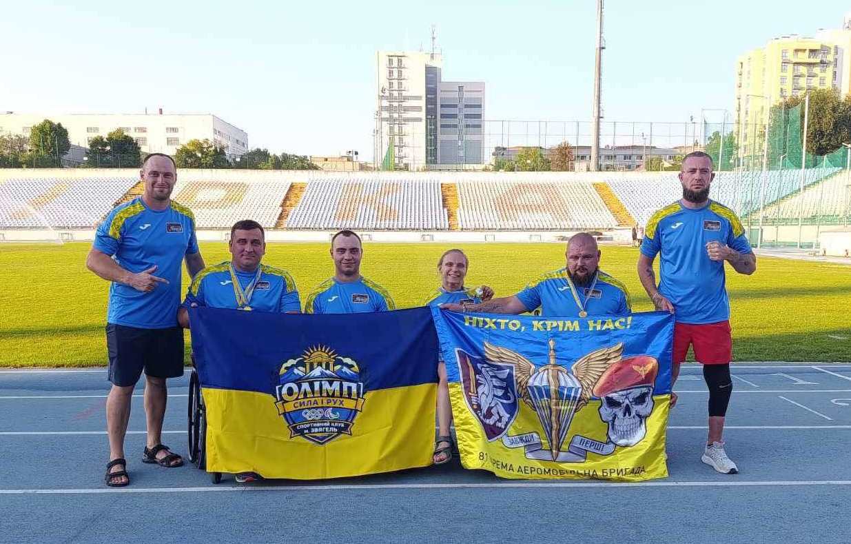 Звягельські параатлети успішно виступили на чемпіонаті України з пара легкої атлетики