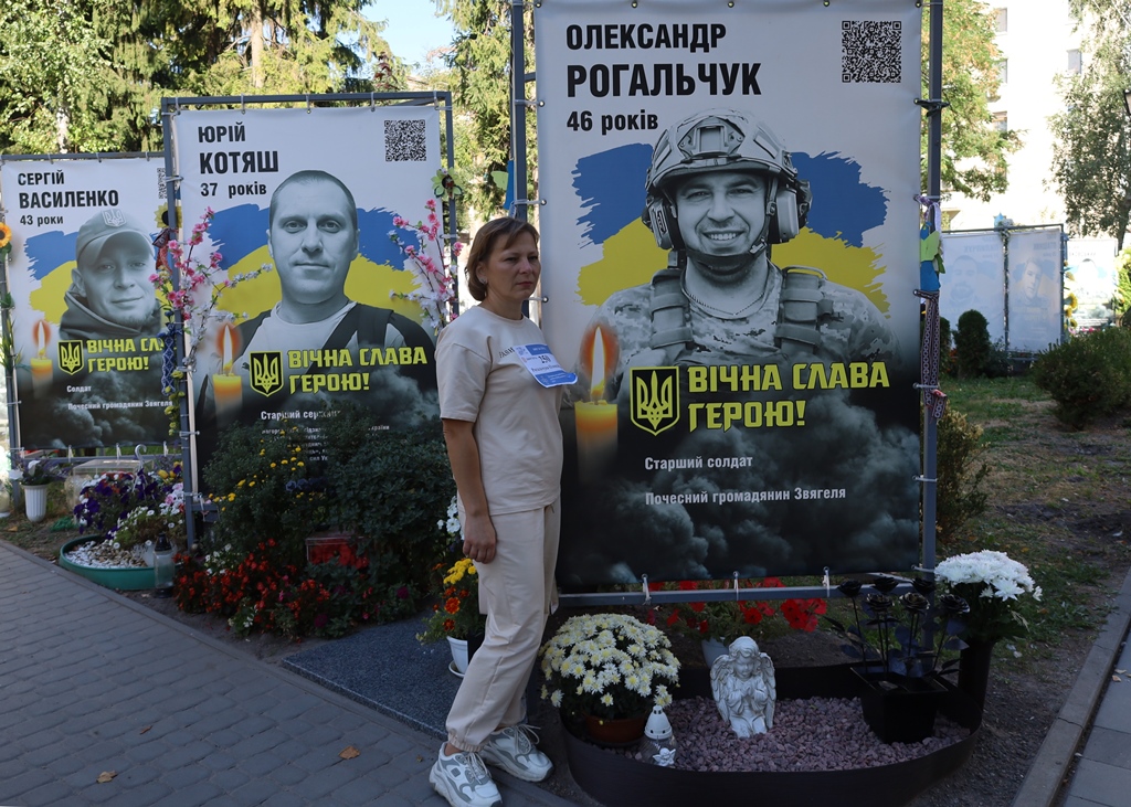«Шаную воїнів, біжу за Героїв України»: у Звягелі вшанували пам’ять полеглих захисників