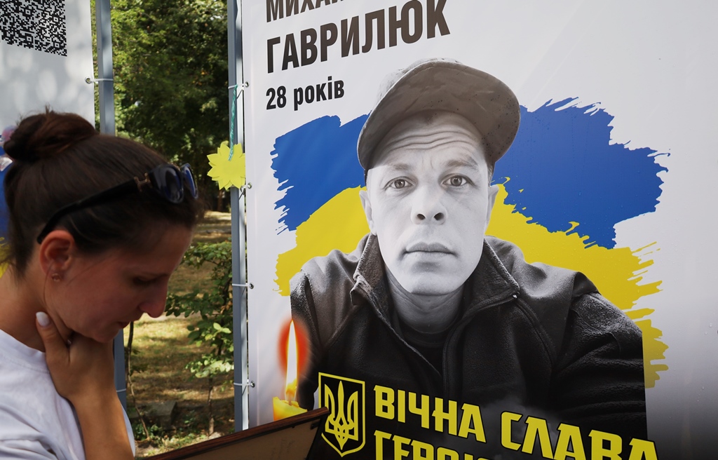 «Янголи Пам’яті»: у Звягелі вшанували загиблих захисників України