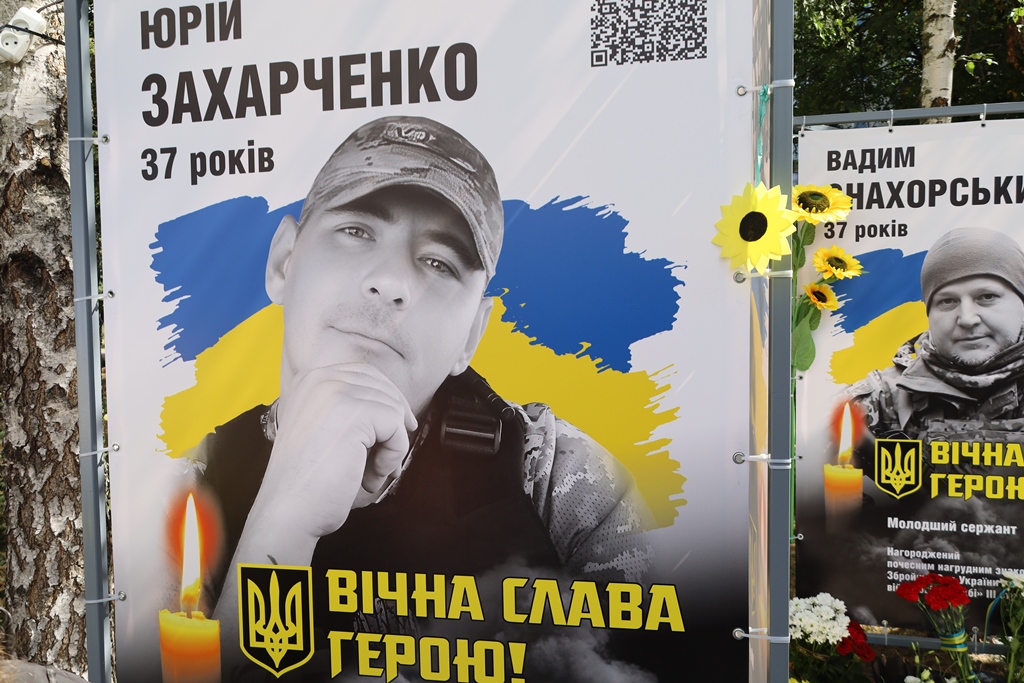 «Янголи Пам’яті»: у Звягелі вшанували загиблих захисників України