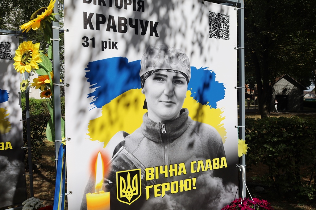«Янголи Пам’яті»: у Звягелі вшанували загиблих захисників України