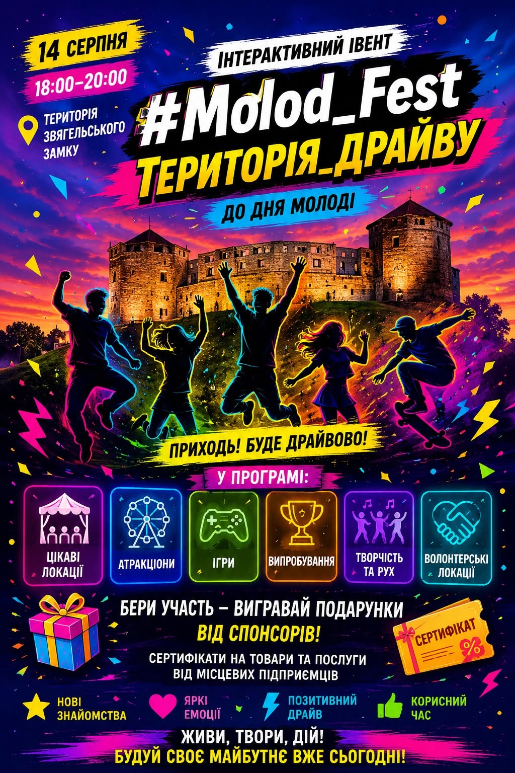Інтерактивний івент #Molod_Fest/Територія_драйву