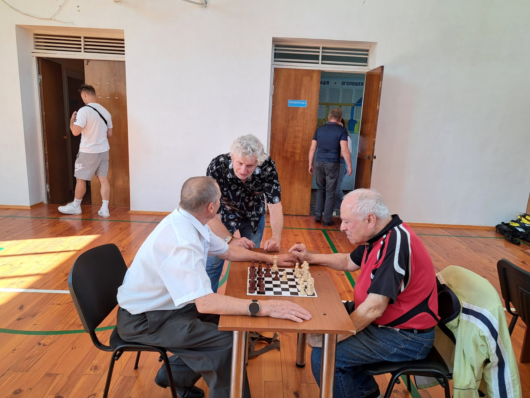 Шаховий турнір у Звягелі об’єднав любителів шахів напередодні Дня Незалежності України