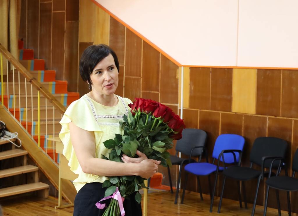 Тетяну Гуцул представили колективу та батьківській спільноті Ліцею №1 імені Лесі Українки