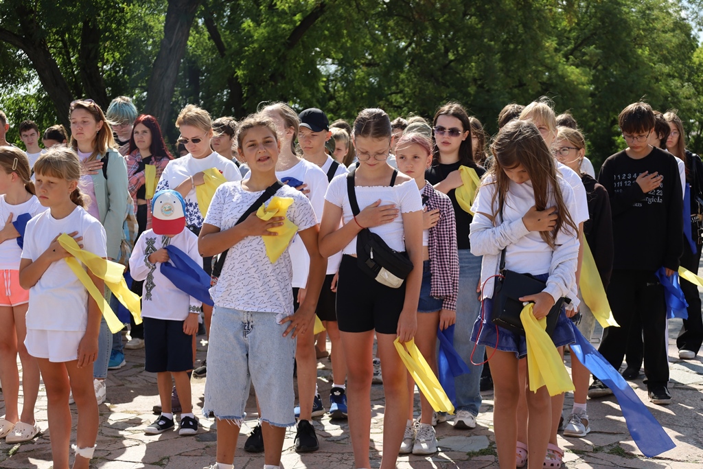 «Кілометри Незалежності» — Звягельська громада об’єдналася у День Незалежності України
