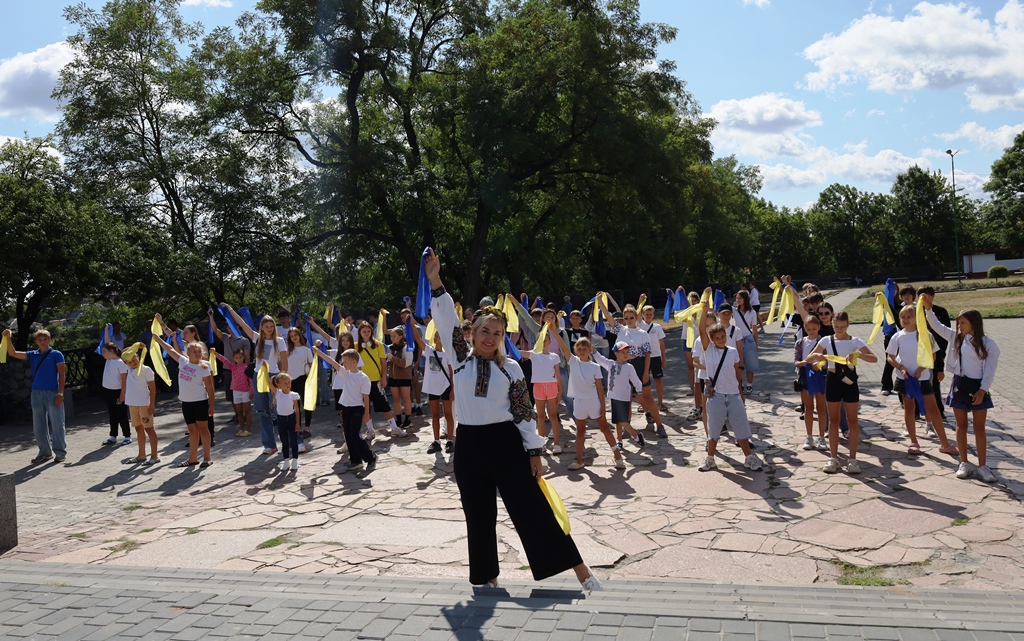 «Кілометри Незалежності» — Звягельська громада об’єдналася у День Незалежності України
