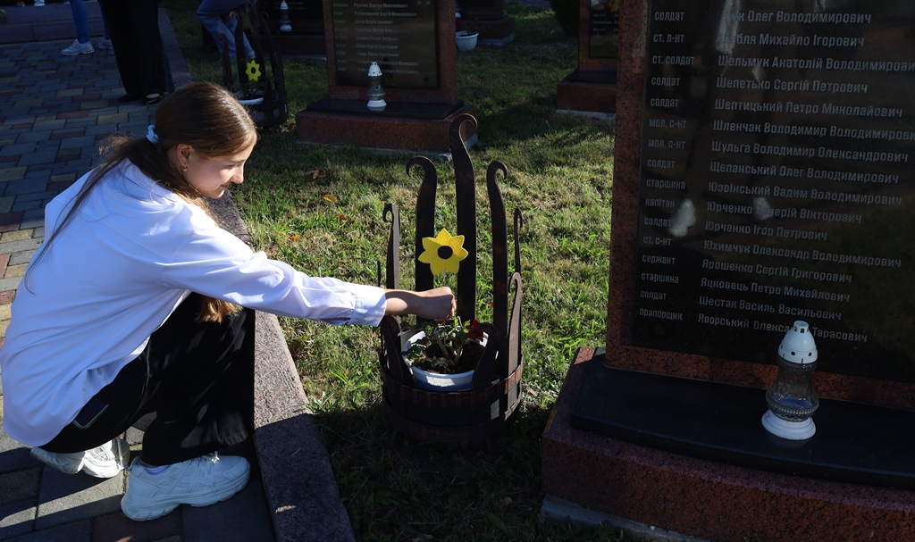 У Звягелі вшанували пам’ять полеглих Захисників України