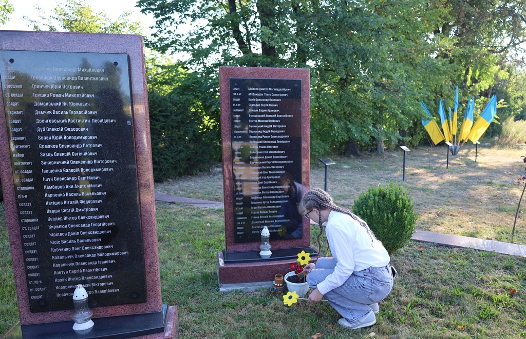 У Звягелі вшанували пам’ять полеглих Захисників України