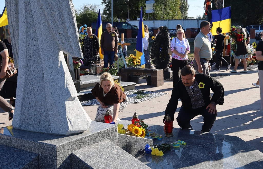 У Звягелі вшанували пам’ять полеглих Захисників України