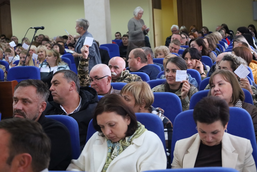 У Звягелі відбулися громадські слухання щодо проєкту нової редакції Статуту громади