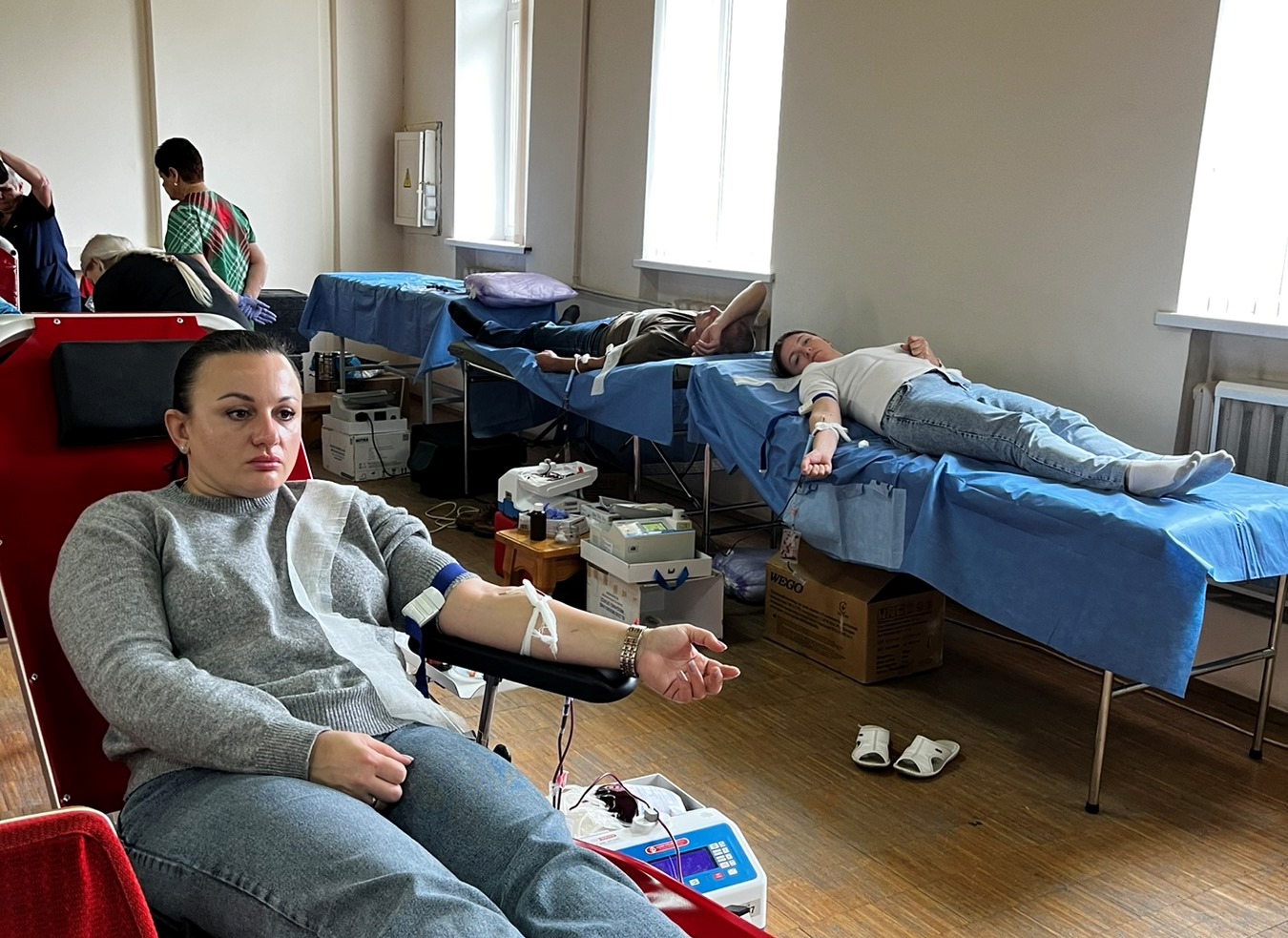 84 донори долучилися до виїзного забору крові у Звягельській лікарні