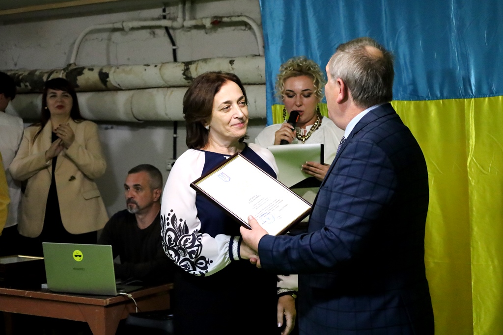 У Звягелі відбулися урочистості до Дня працівників освіти