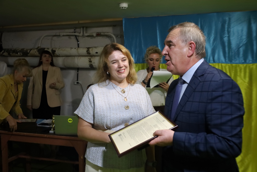 У Звягелі відбулися урочистості до Дня працівників освіти