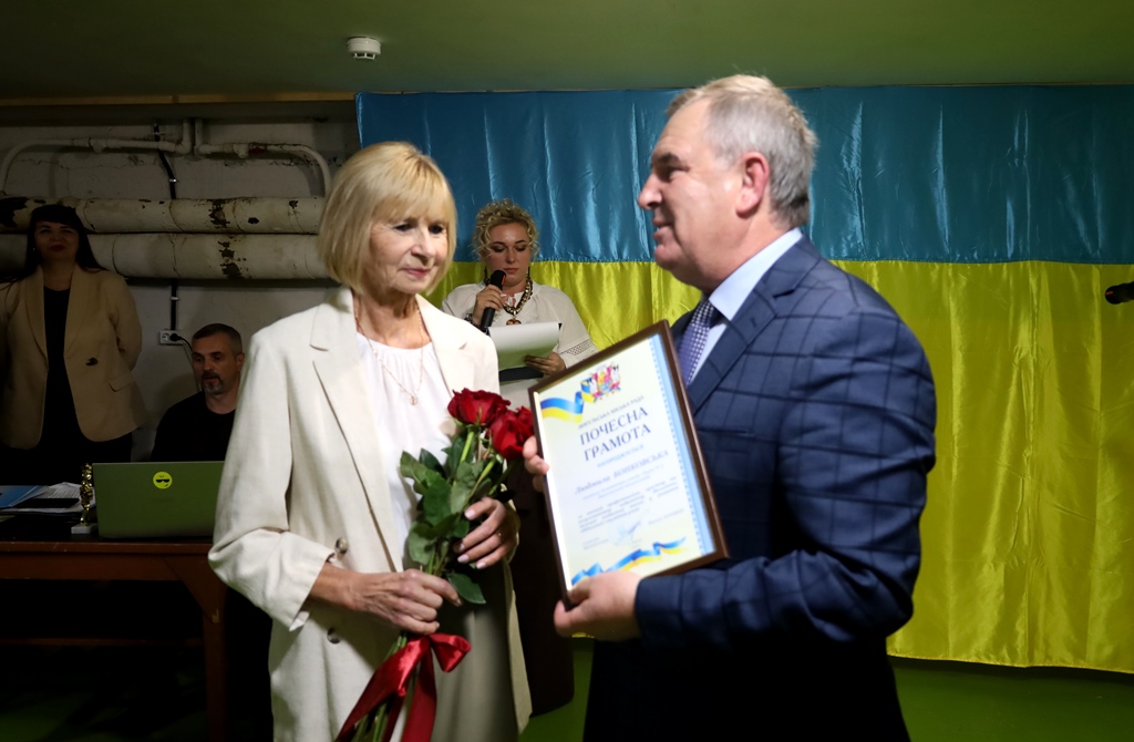 У Звягелі відбулися урочистості до Дня працівників освіти